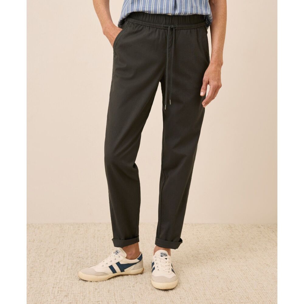 Pact Organic Daily Twill High Rise Tapered Pant, size XL